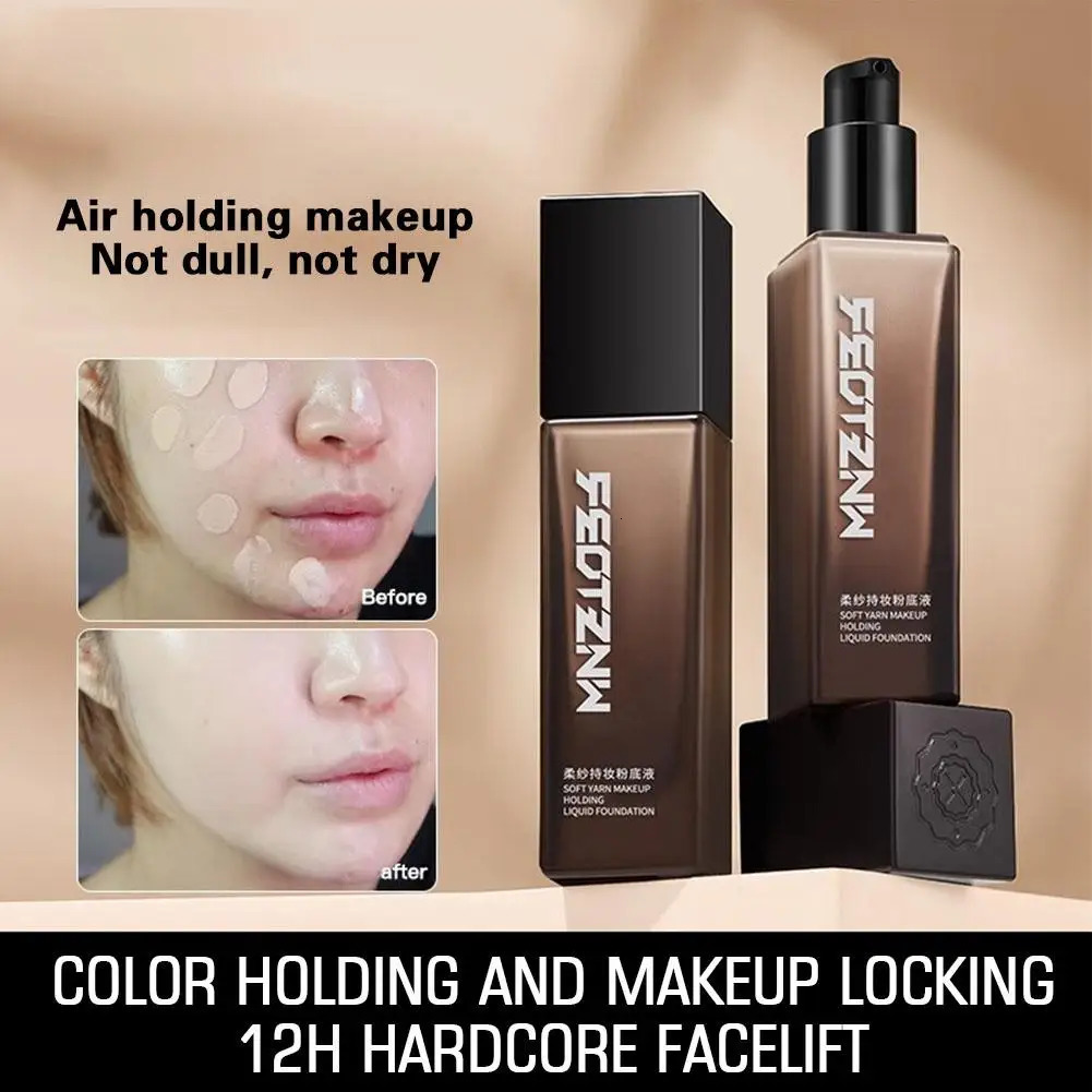 30g Liquid Foundation Waterproof Makeup Natural White Longwear Hydrating Face Concealer Care Full Coverage Liquid Foundation 250813