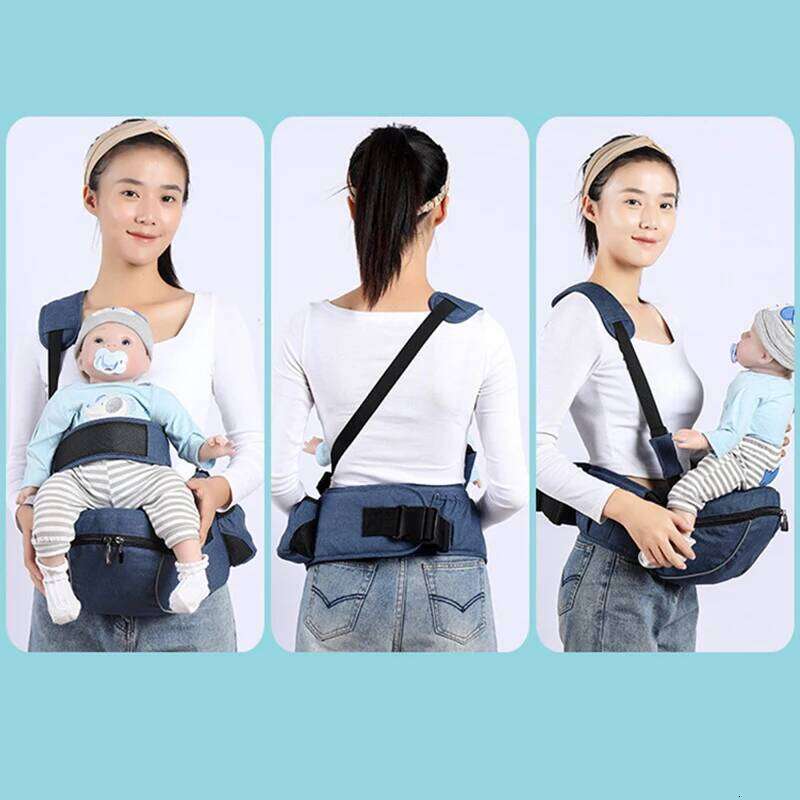 Hip Seat Carrier Newborn Ergonomic Stool, Baby Sling Hold Waist Belt Holder Hipseat Backpack Home Travel Accessories