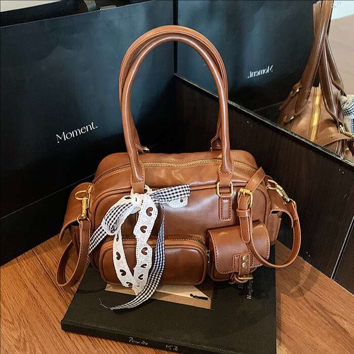 High-end Bowling for Women 2025 New Niche Handbag Stylish Shoulder Crossbody Bag