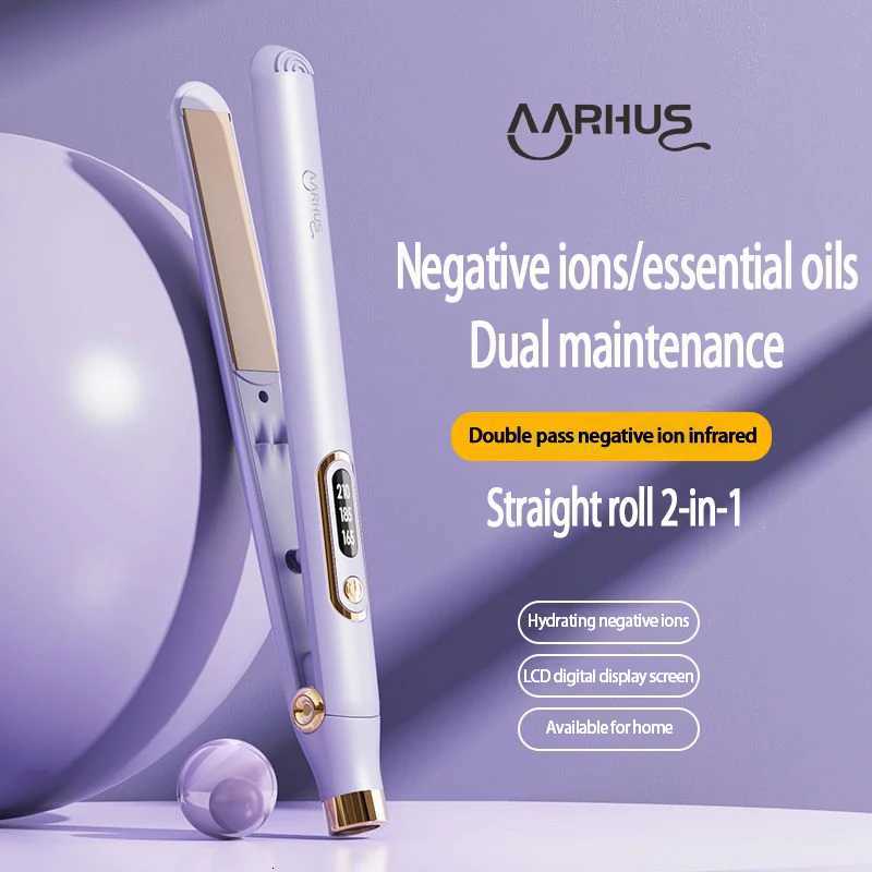 Professional Hair Straightener For Xiaomi Hot Comb Hair Style Tool Fast Heating Hair Iron Curler 2 in 1 Hairdressing Appliance W250814