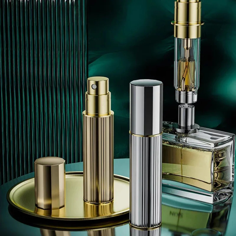 5ML 10ML Mini Bottom Filling Perfume Spray Dispenser Bottles Cosmetic Refillable Spray Atomizer Portable Liquid Container Bottle 250813