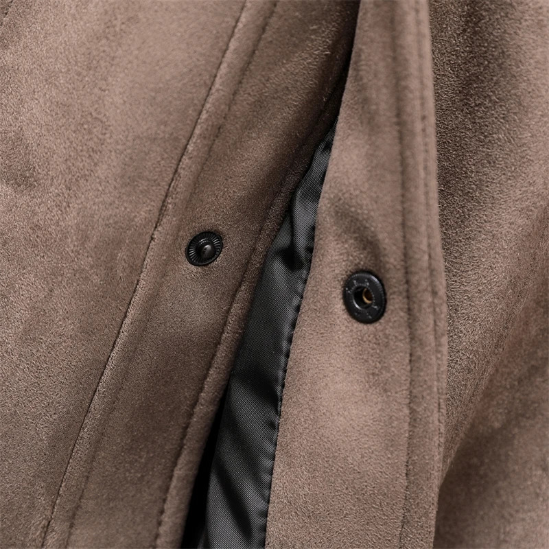 RARF Men 2025 mens Spring and autumn suede texture effect jacket top 250808