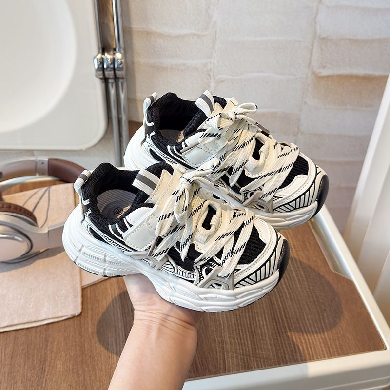 Kids Sneakers New 2025 Spring Summer Fashion Casual Sports Boys Girl Kidsnest Youth Running Trainers Toddler Mesh Shoes Size 26 - 36 K0640