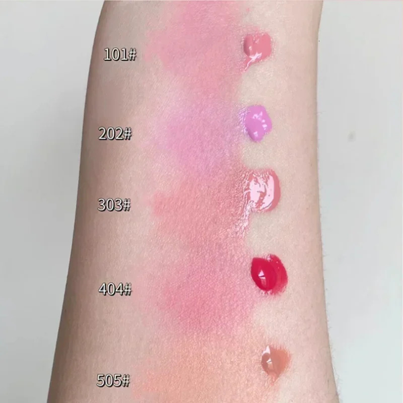 Monochrome Liquid Blusher Lightweight Color Rendering Natural Brighten Matte Rouge Blush Waterproof Facial Contouring Cosmetics 250813