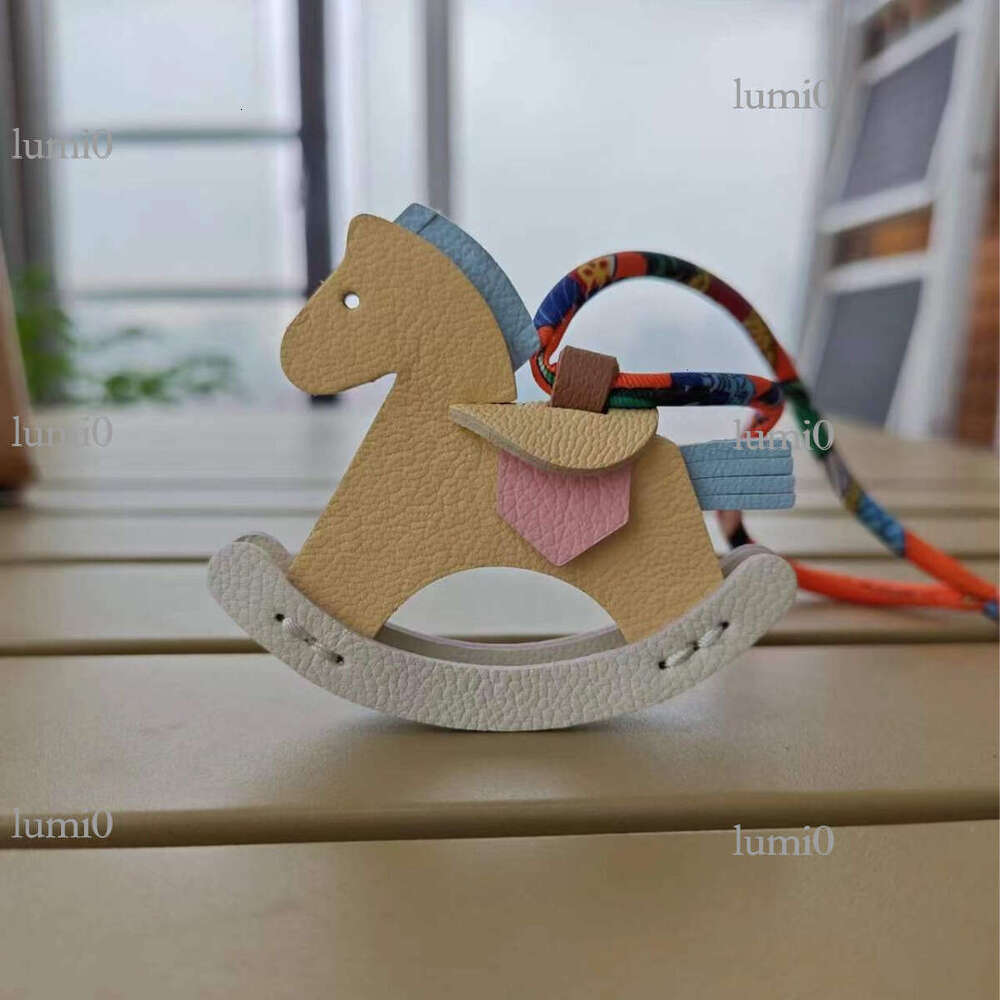 Handmade Sheepskin Rocking Horse Pendant