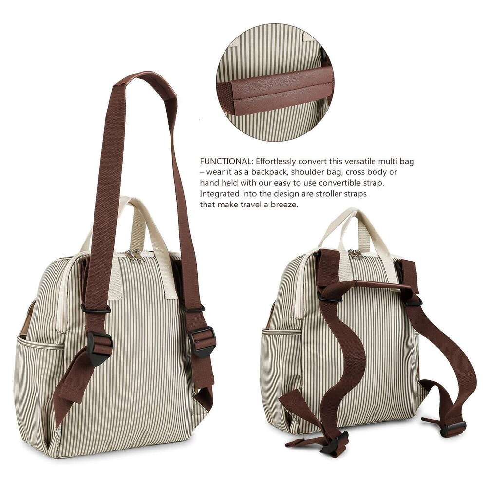 Shoulder Includes Urine Mat, Independent Bottle Multi functional Mommy Bag, Maternal and Child Travel Bag