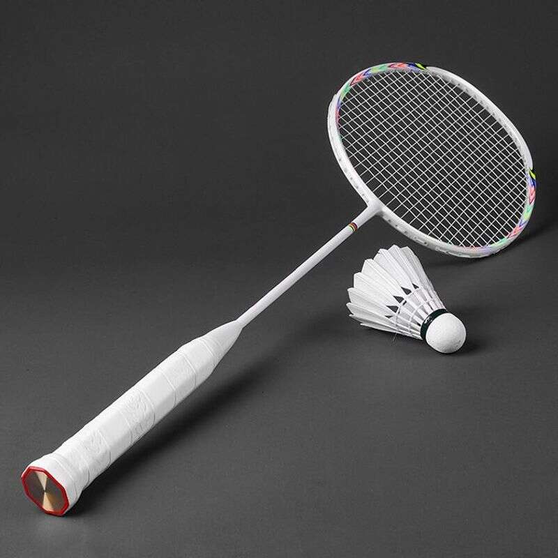 Feather Made Of All Carbon, Ultra Light And Durable, Beginner Training Single Racket, High Elasticity Adult Racket