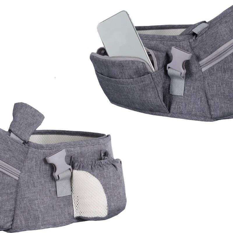 Ergonomic Portable Infant Kid Hip Seat Waist Stool Sling Front Facing Kangaroo Wrap Carrier For Baby Gear