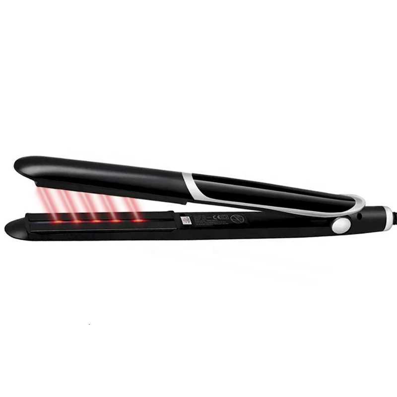 Infrared Fast Heating Hair Straightener Professional Ionic Ceramic Tourmaline Plates PTC Hair Straightener W250814