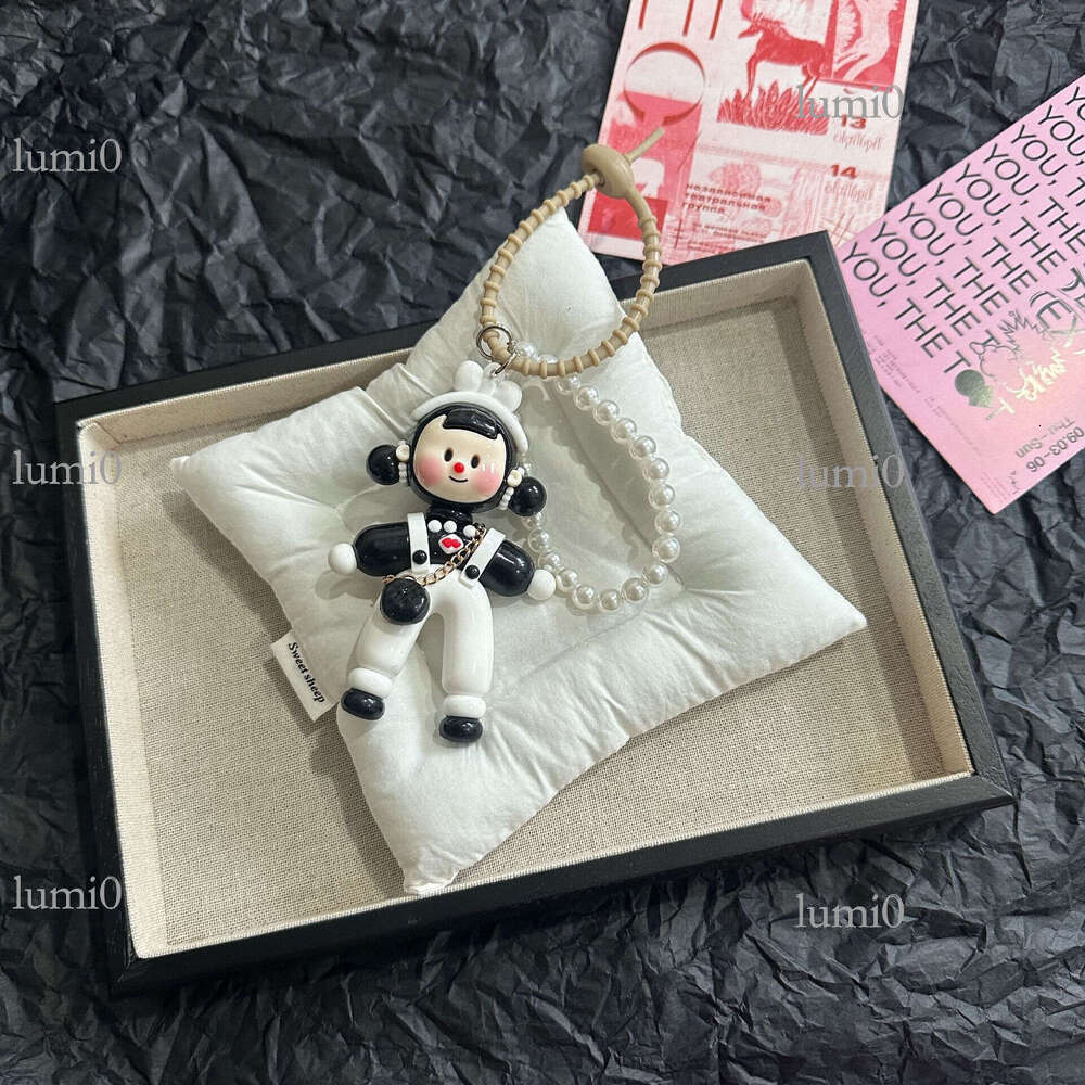 New Color-Block Split Girl Multi-Girl Car Hanging Accessories Bag Pendant High-End Cute Creative Keychain