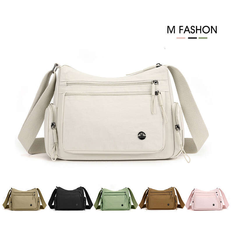 New Bags Designer Women Nylon Fabric Women's Multi-Compartment Casual Lightweight Versatile Crossbody wallet Korean Style Simple Fashionable Shou