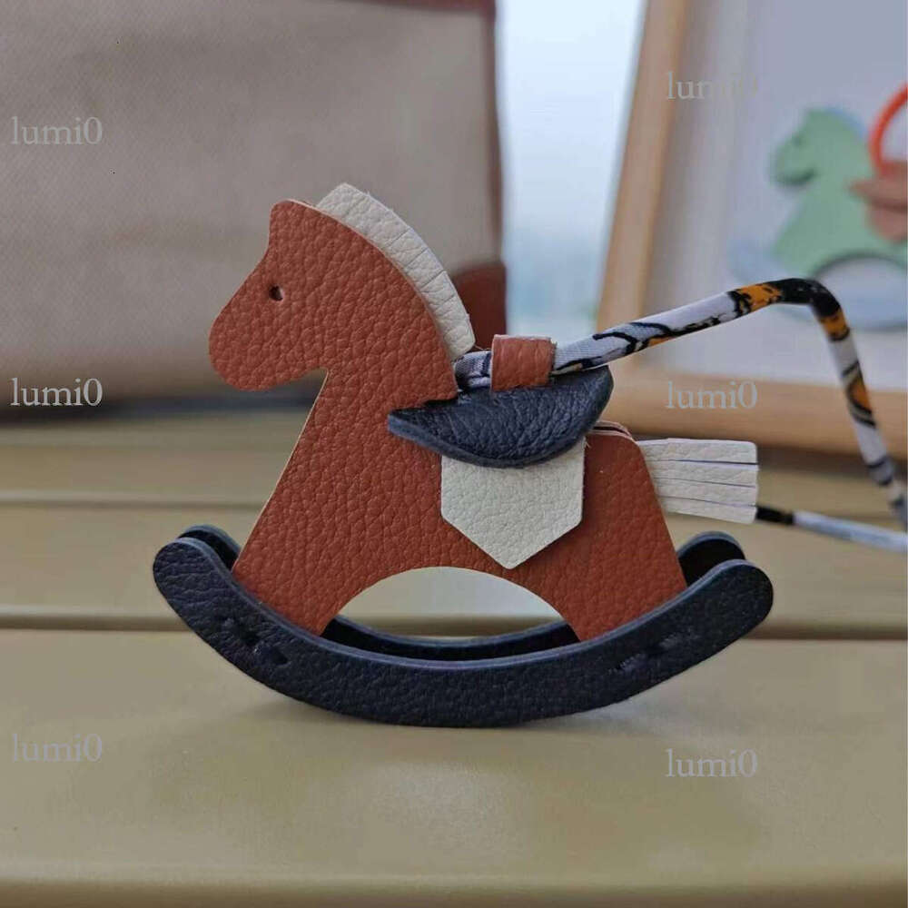 Handmade Sheepskin Rocking Horse Pendant
