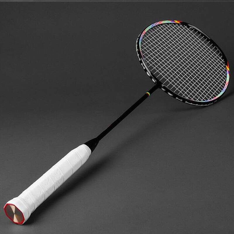 Feather Made Of All Carbon, Ultra Light And Durable, Beginner Training Single Racket, High Elasticity Adult Racket
