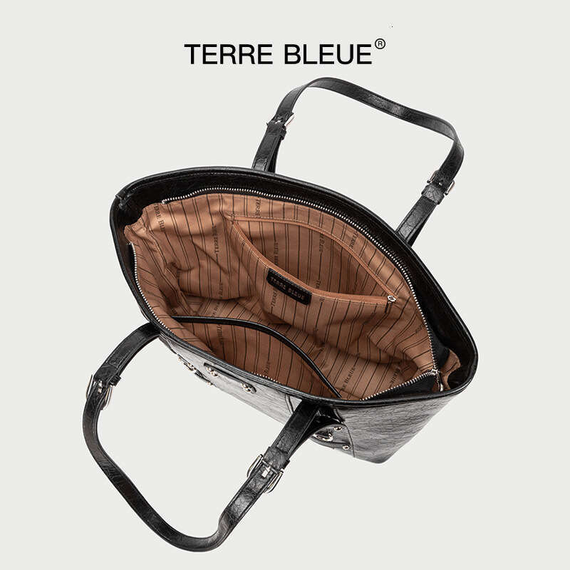 Women's Retro Tote Bag Designer 2025 New Shoulder Bags Fashion Luxury Casual Big Bag