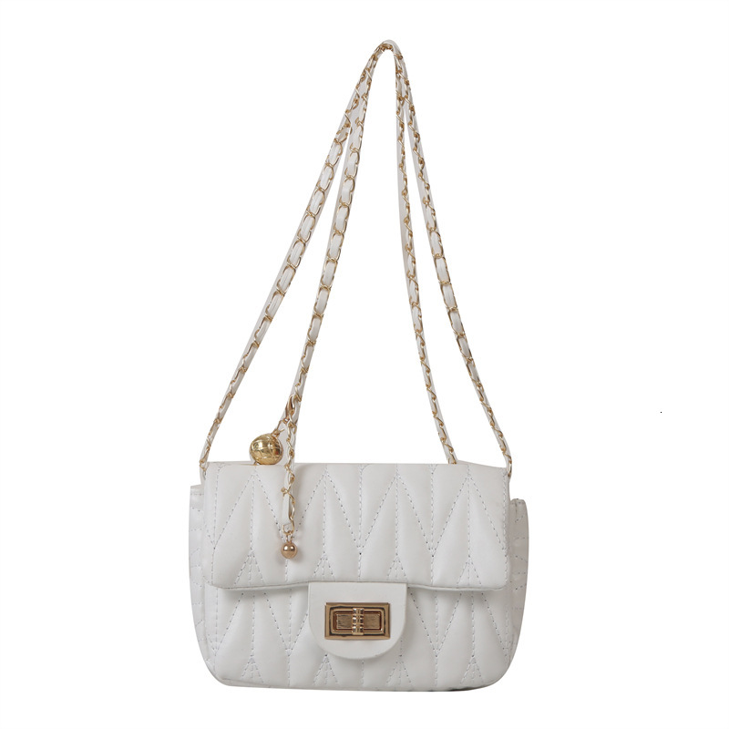 Luxury Brand Designer Bag Versatile Ins Style Crossbody Bag For Women 2024 New Trend Summer Fashion Quilted Chain Bag Embroidered Shoulder Small Squar