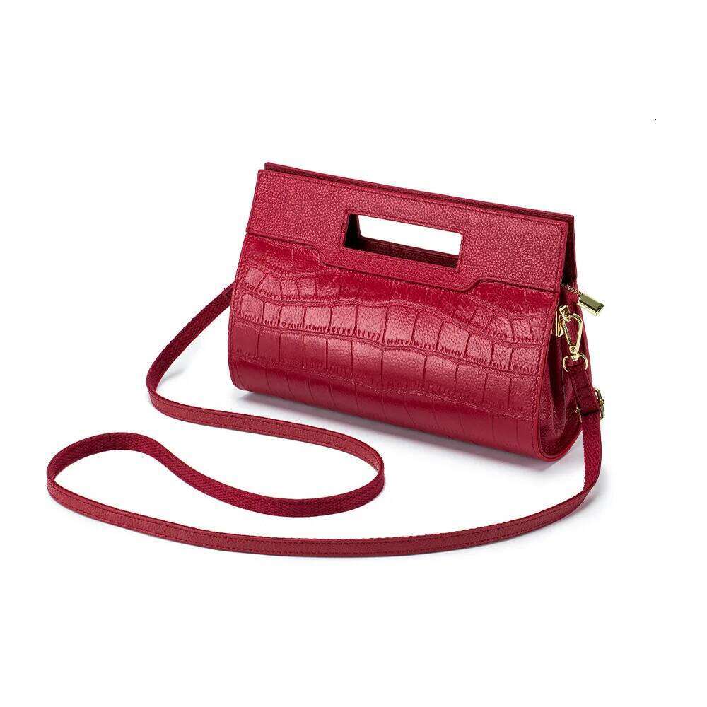 Alligator Pattern Women Cow Leather Clutch Bag Ladies Real Cowhide Tote Handbag Crocodile Shoulder Or Crossbody Bags