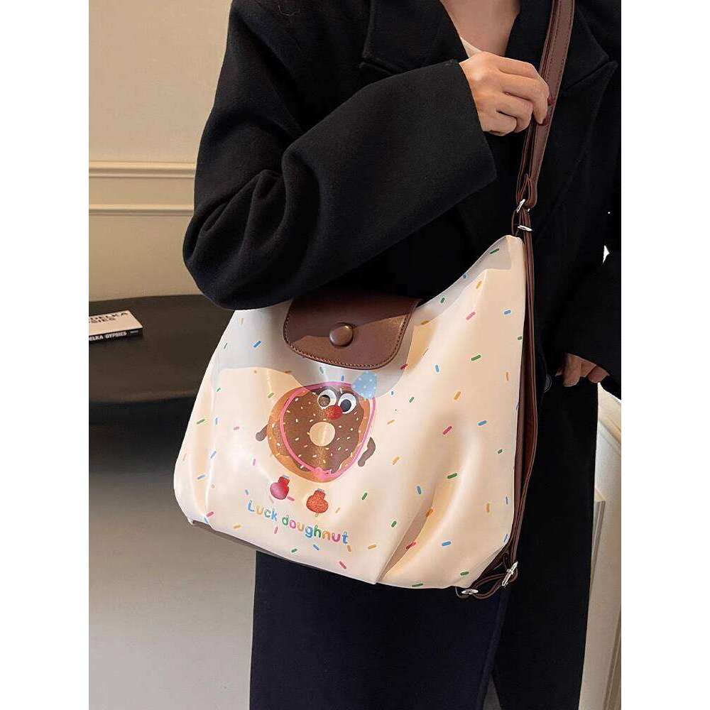Cute Girl Large Capacity Tote 2025 Autumn Winter New Fashion Versatile NEW free shipping Shoulder Niche High-end Women's Bag