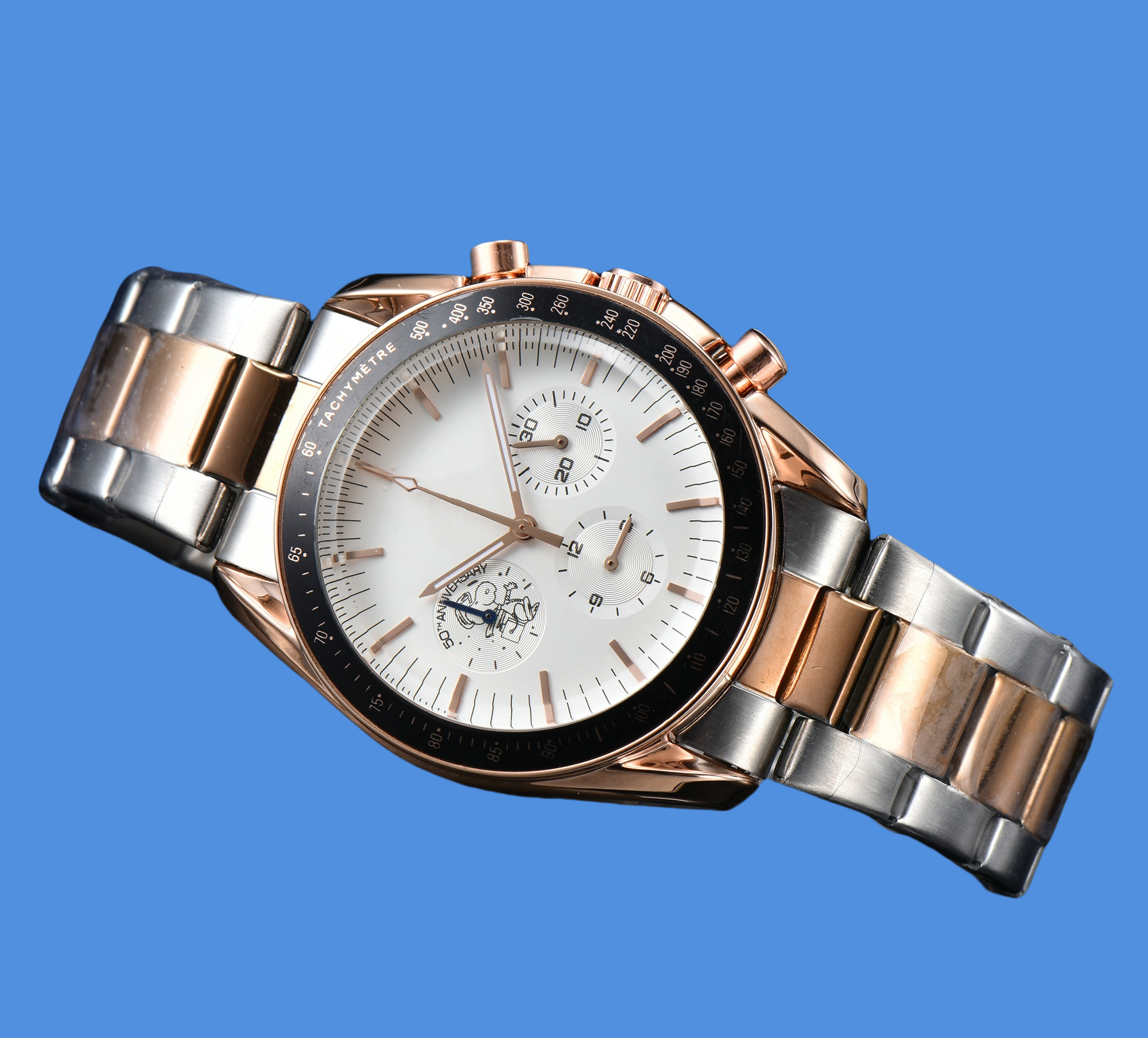 OMEGity Stainless steel Sapphire glass Six needles SPEEDMASTER Watch Mens Watches All Dial Work Quartz Watchs Brand Clock Men Fashion seamaster wristwatches #248