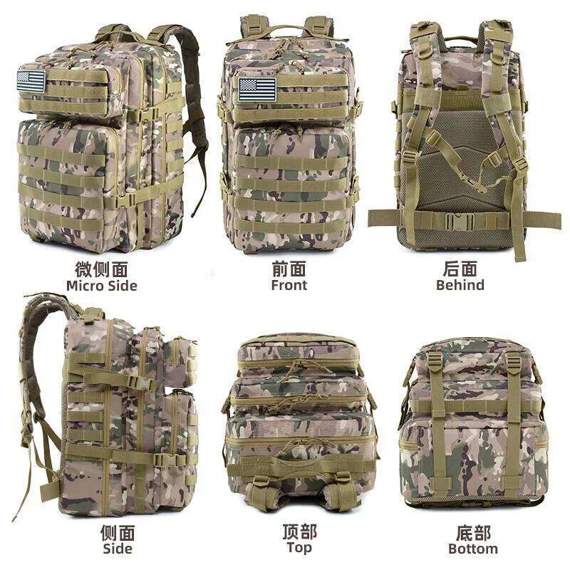 XZY003 45l for men men's Army military molle tactical bag backpack Rucksack sac