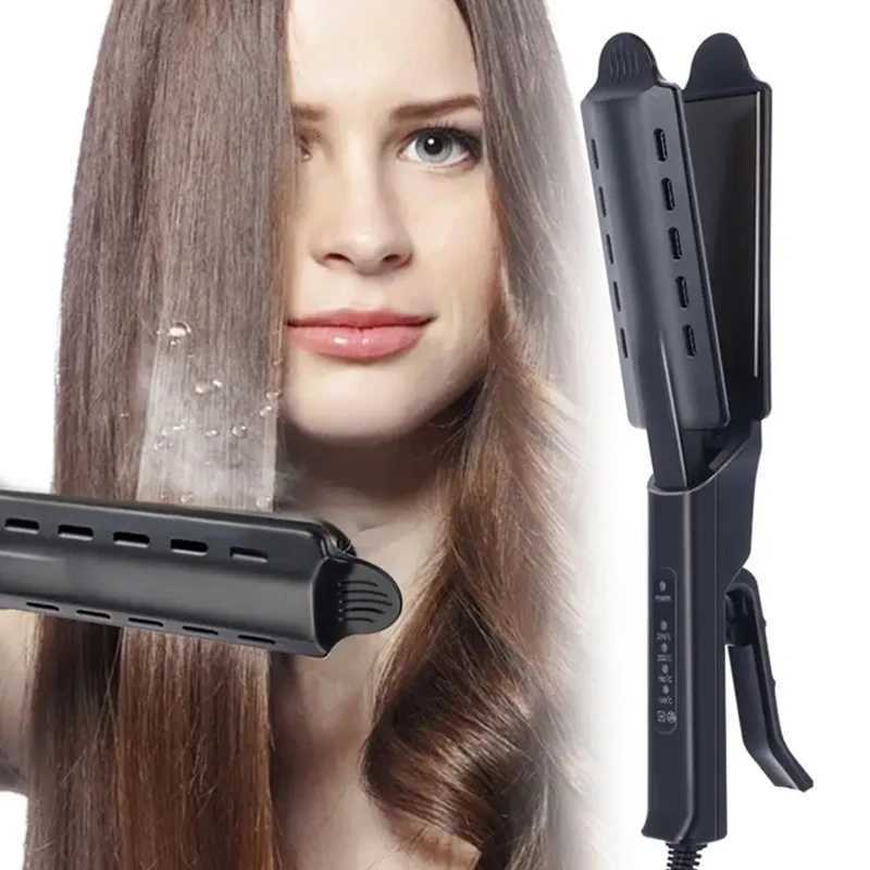 Straighteners Flat Iron Hair Straightener Portable Wide Hair Straighteners Flat Irons Hair PTC Heated W250814