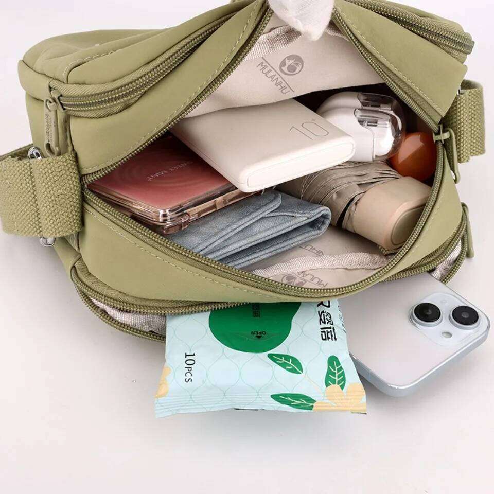 Multiple pockets Shoulder Bags for Nylon Waterproof Purses and Handbags Women Designer Female Crossbody Bag Sac