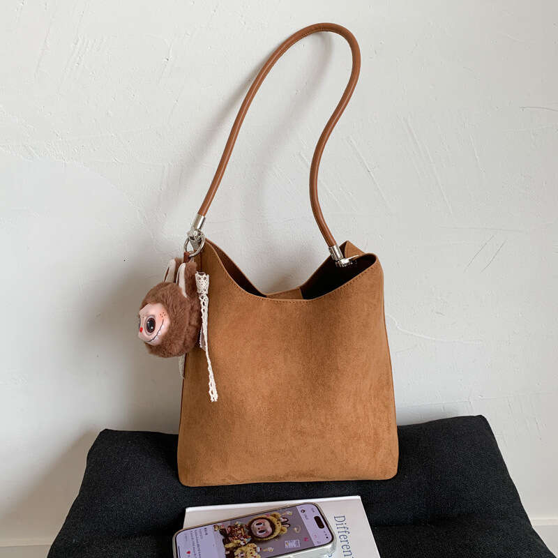 2025 New Trendy Large Capacity Bucket for Women, Fashionable Underarm Bag, Casual Shoulder Bag