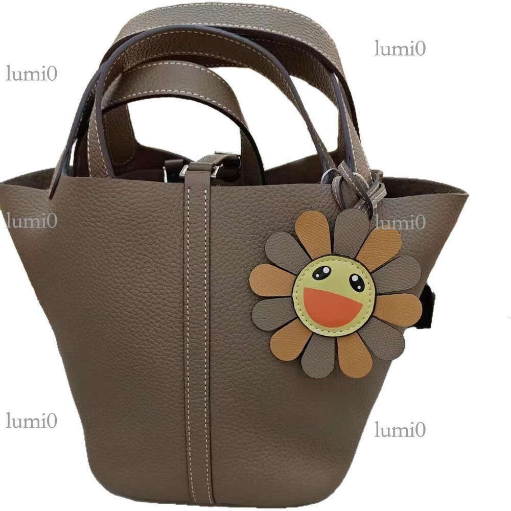 New Rainbow Smiley Sunflower Leather Bag Pendant Cute Colorful Flower Car Interior Hanging Decoration