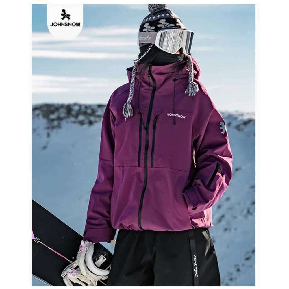 John Snow 2025 New Winter Men And Women's Jacket Breathable Waterproof Snowboarding Clothing Outdoor Sports Warmth Ski Coat