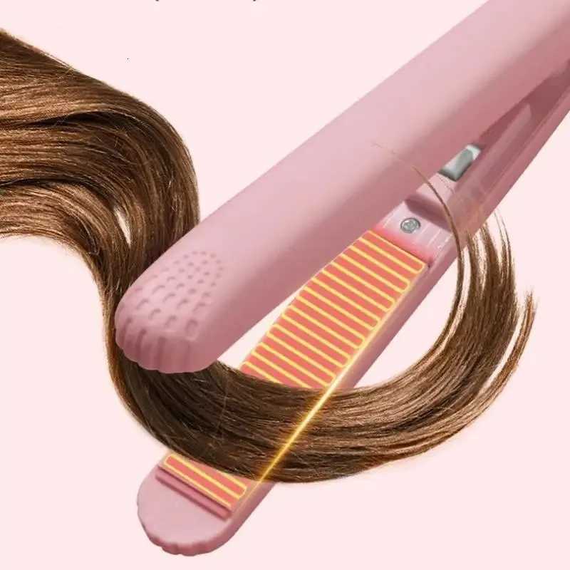 202441 -Mini Hair Multi-color Splint Quick Heating Non-damaging Ceramic Plate Bangs Clip Curling and Straightening W250814