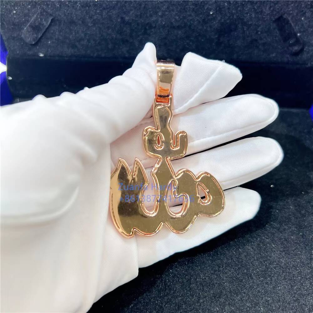 New Stock Pass Diamond Tester Hip Hop Jewelry S925 VVS Moissanite Diamond Iced Out Custom Moissanite Pendant