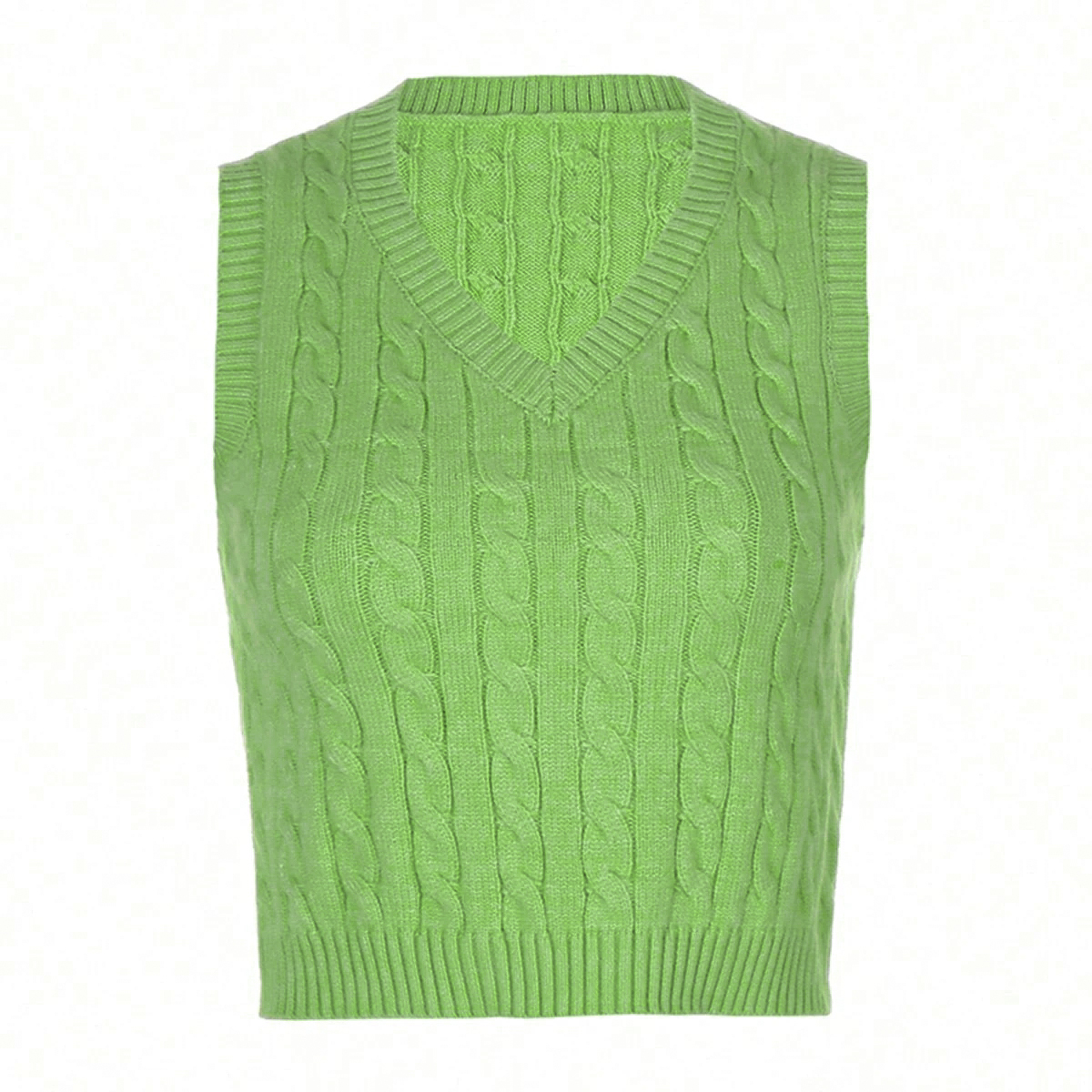 Designer Clothing Women's Knitted Vest Sweater
