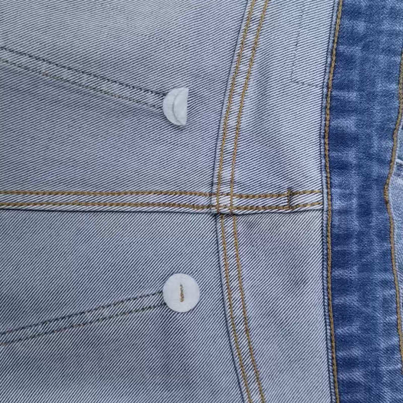 High-Quality Slim-Fit Wide Leg Jeans with High Elastic Stretch