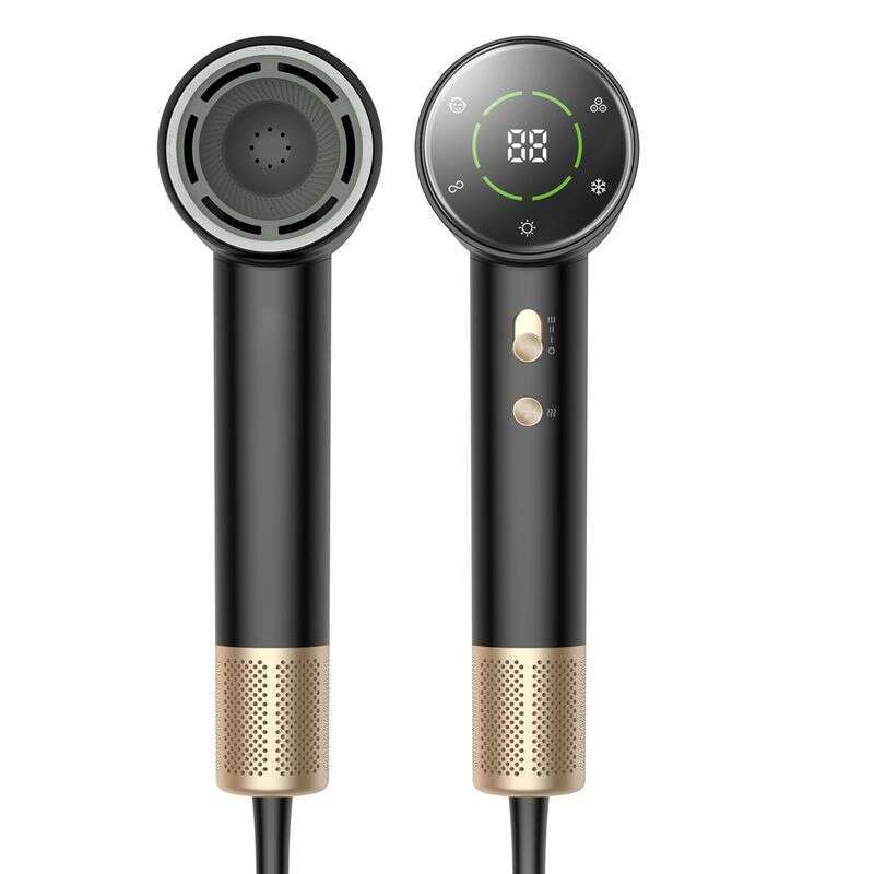 Hot selling high-speed with negative ion digital display for household use. High hair dryer without damaging power