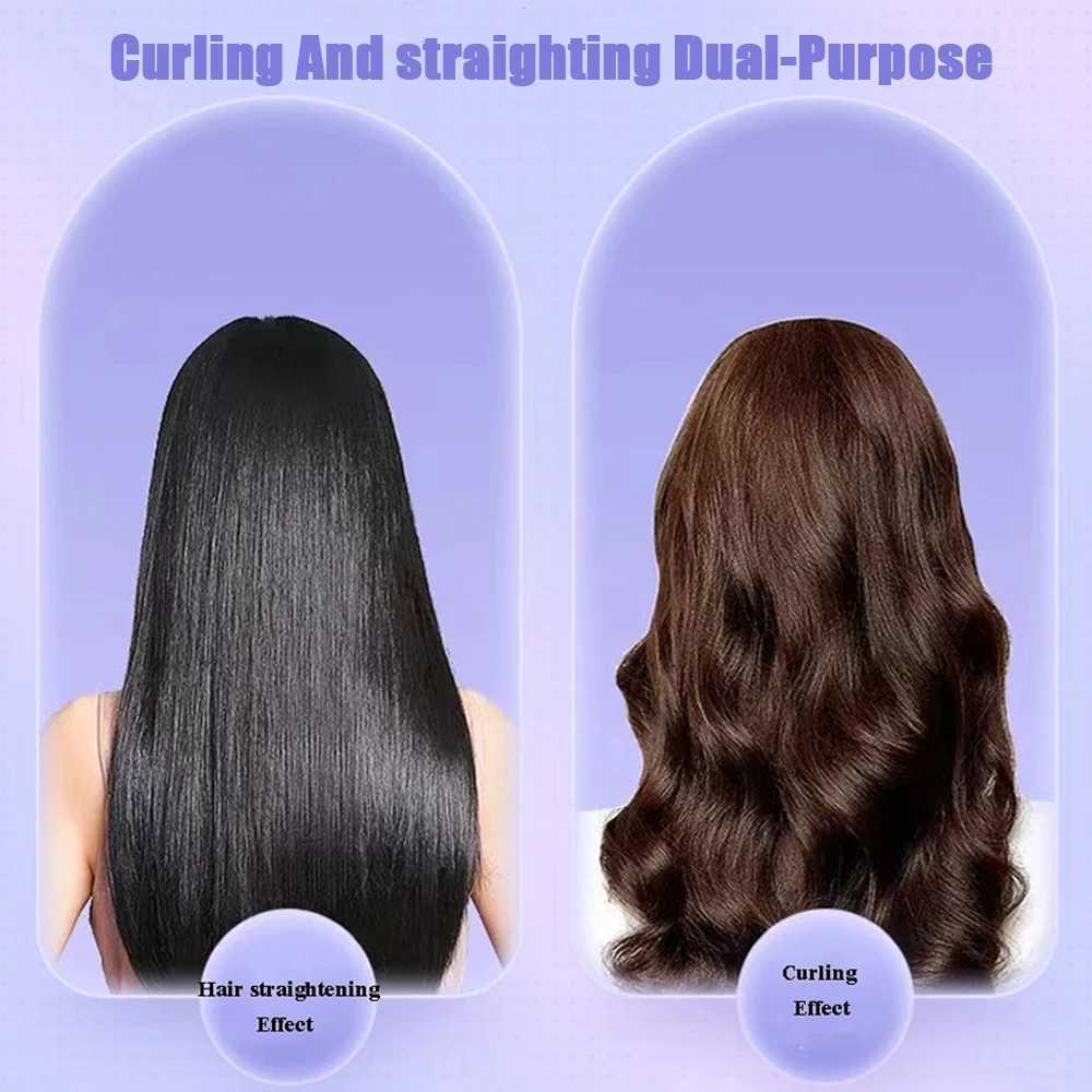 Negative Ion Flat Iron Hair Straightener Curler 10s Fast Heating Pro Ceramic Straightening Curling Iron With Automatic Shut off W250814