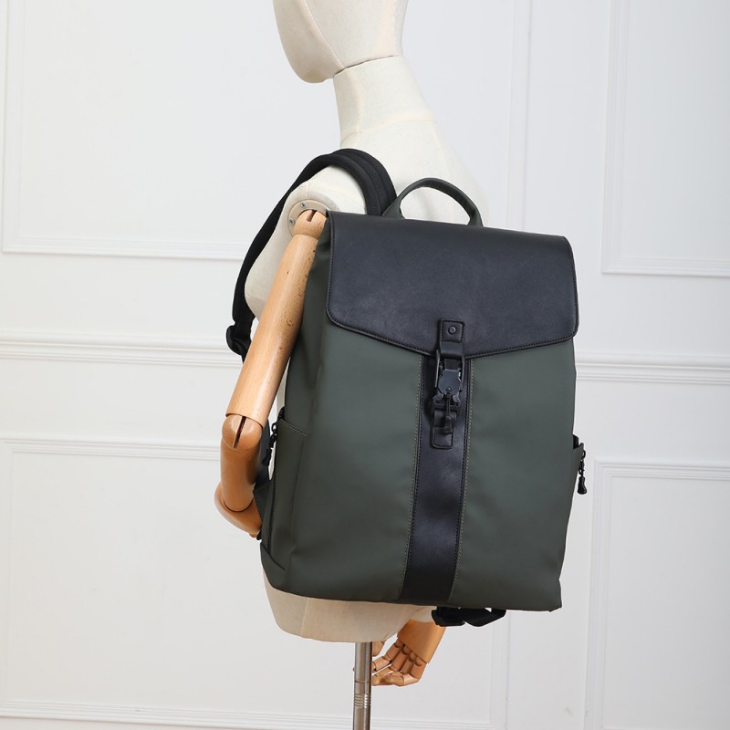 Laptop Bags Unisex Waterproof Laptop Backpack with Wet-Dry Separation - Black Breathable Bag