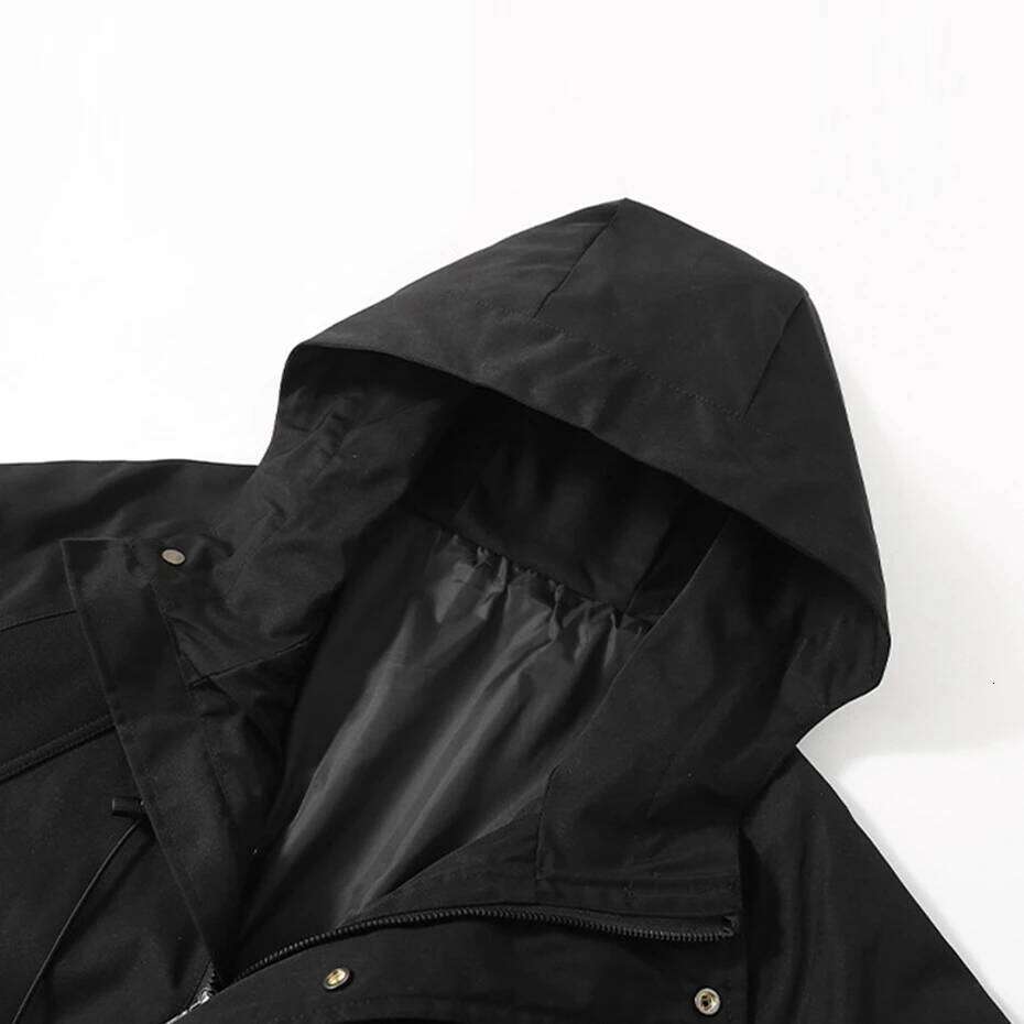 11Xl Plus Windbreaker Cargo Men Spring Autumn Jacket Coat Fashion Casual Hooded Jackets Male Big Size Outerwear