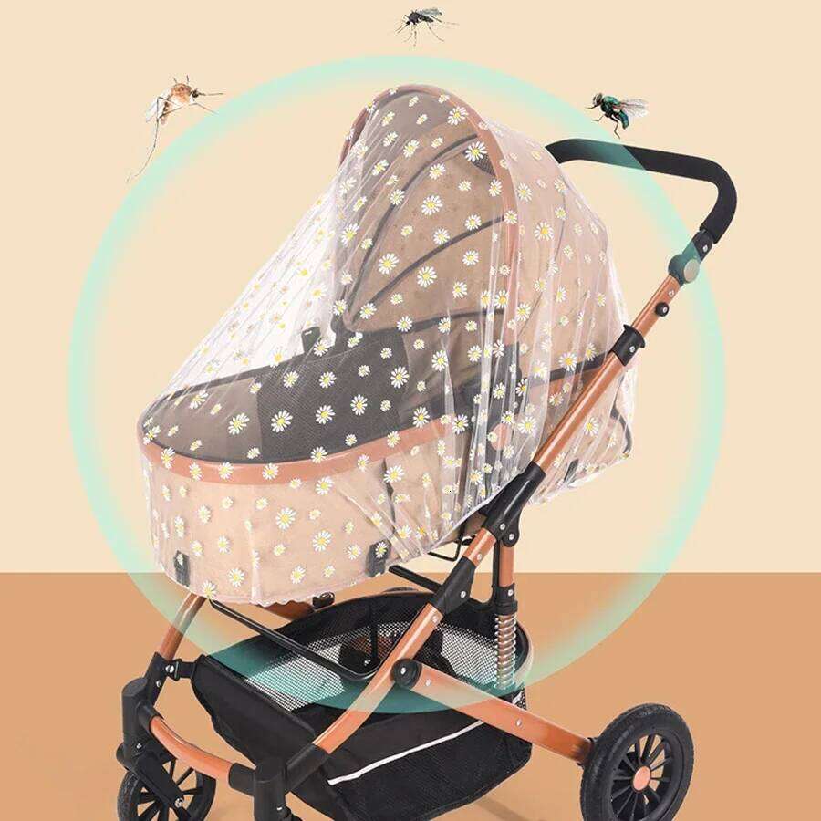Universal Baby Sunshades Mosquito Bys Insect Fly Net Protection Cover for Stroller Pushchair