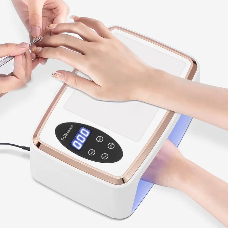 90LEDs Powerful UV LED Nail Lamp For Drying Nail Gel Polish Dryer With Motion Sensing Professional UV Lampe for Manicure Salon 250807