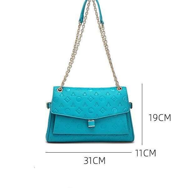 Hot Selling Fashion Commuter Casual Personality PU Emed Summer Texture Crossbody Handbag Small Square Bag For Women Designer Bags