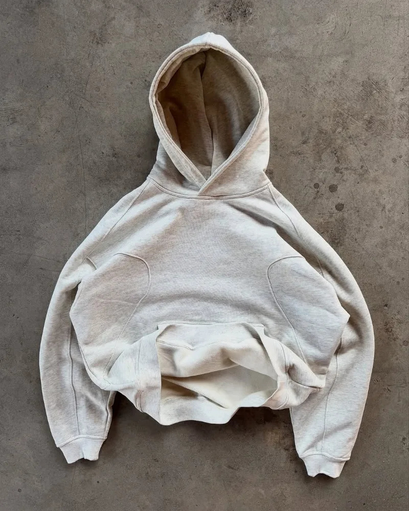 Trendy Harajuku Hip-hop Pure Cotton Men Hoodie Suit Y2k Gothpunk American High Street Classic Oversized Trousers Women 250813