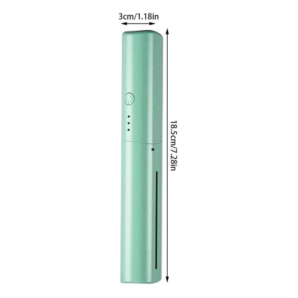 Portable Rechargeable Hair Straightening Comb Fast Heating Hairdressing Comb Hair Styling Accessories W250814