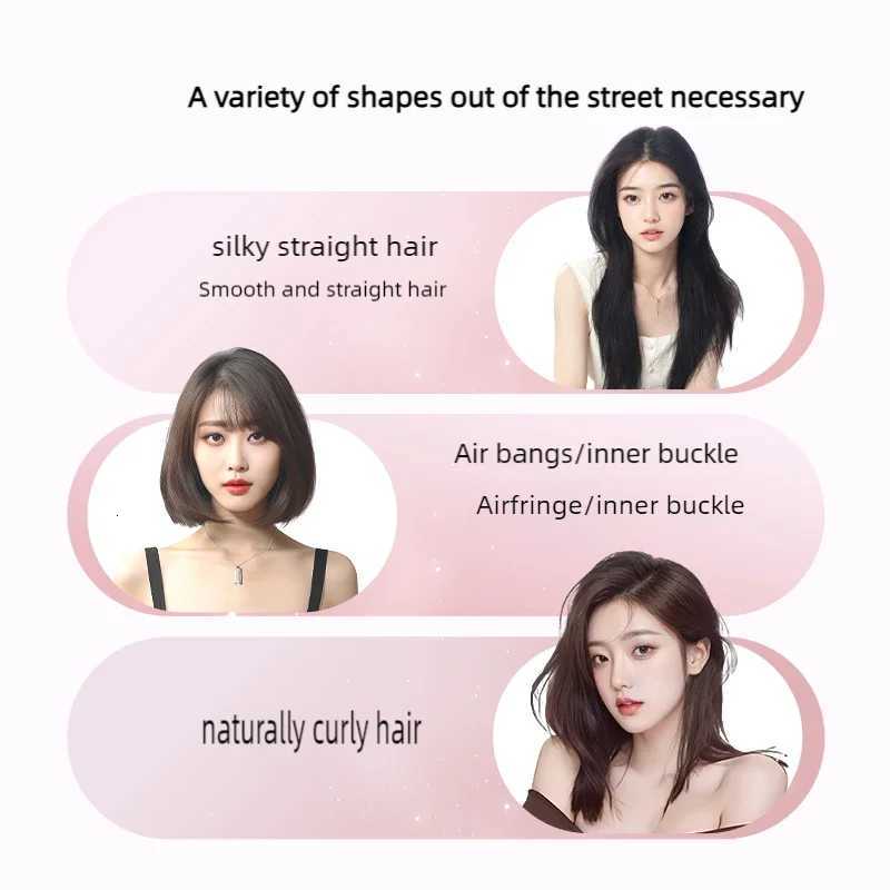 Hair Straightener Negative Ion Straightening Comb - 5000W Ionic Hair Straightener Brush with Ceramic Heating for Frizz Control W250814