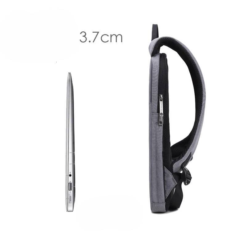 Thin and Light Computer Simple Backpack Men's Notebook 14/15 Inch Business Leisure Anti-splash Ita Bag high-quality