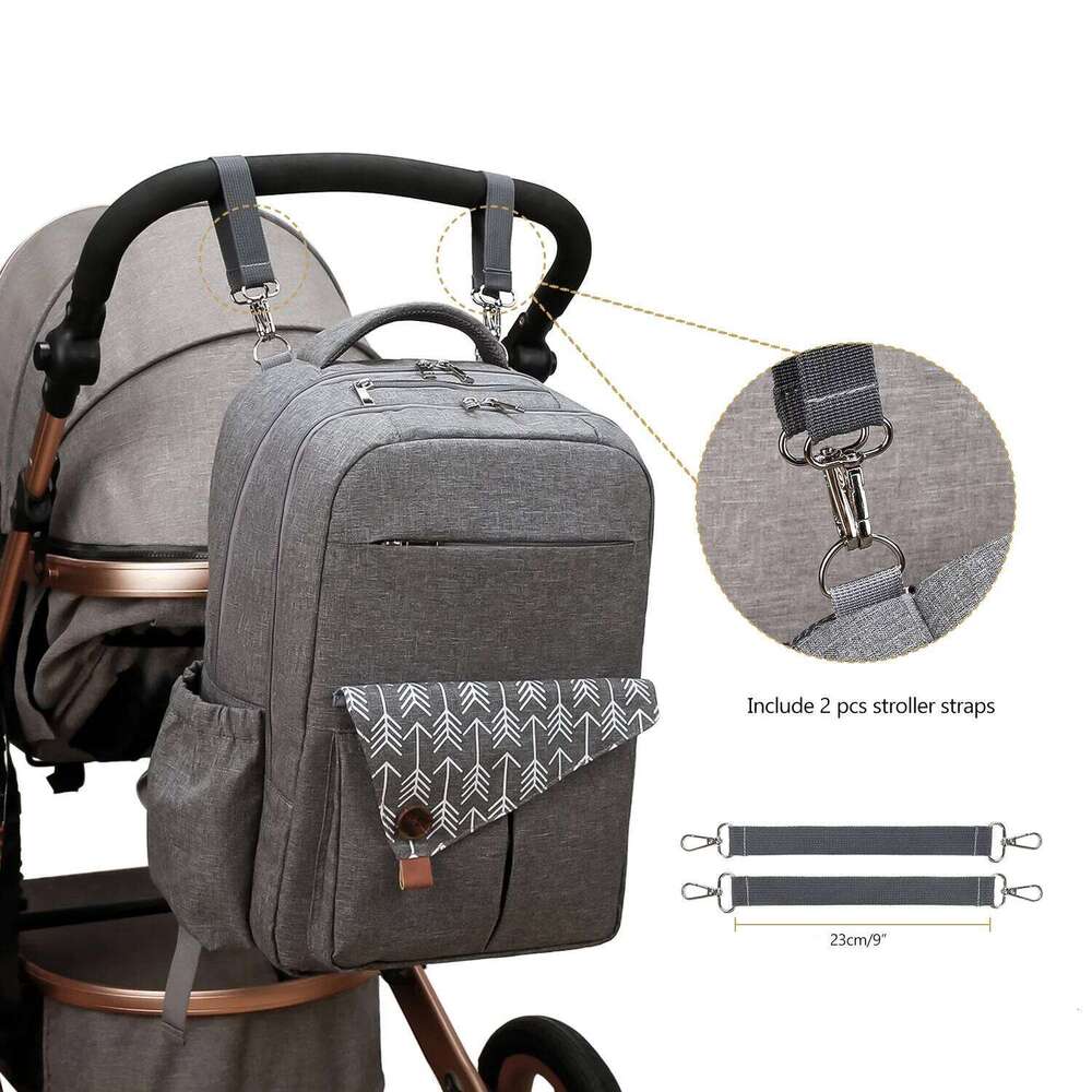 Backpack, Baby Bag, Multifunctional Water-Travel Large Diaper Bag Backpack