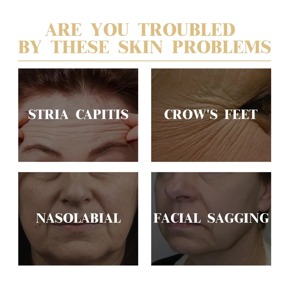 10PCS Collagen Anti Wrinkle Facial Mask Anti Aging Fade Fine Lines Firm Skin Moisturizing Brightening SkinCare Korean Cosmetics 250807