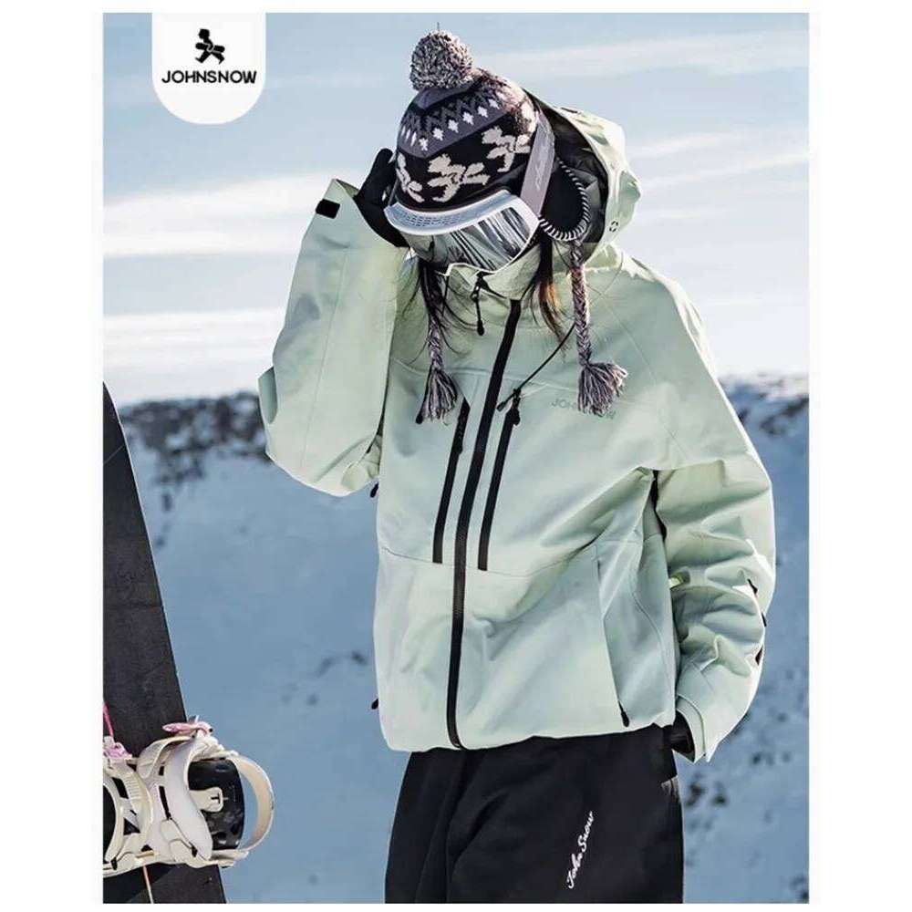John Snow 2025 New Winter Men And Women's Jacket Breathable Waterproof Snowboarding Clothing Outdoor Sports Warmth Ski Coat