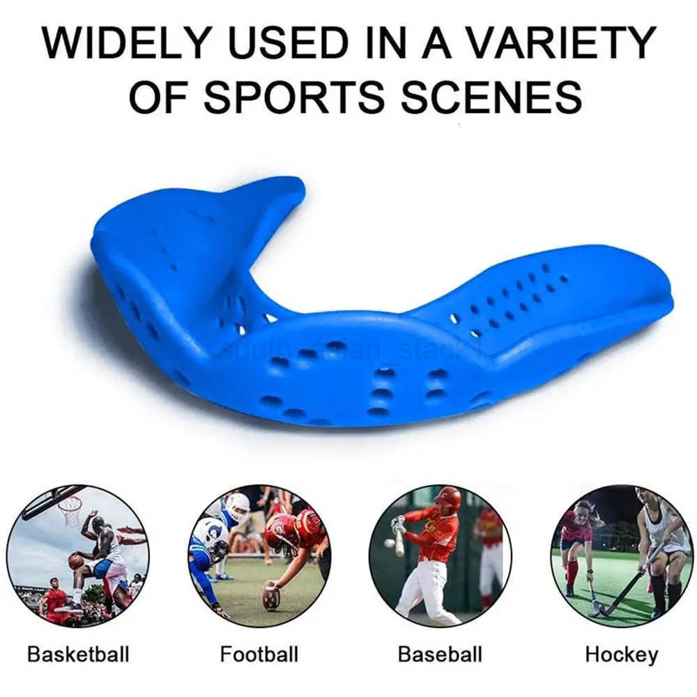 New Sport Mouth Guard Teeth Protector Kids Adults Mouthguard Tooth Brace for Basketball Football Rugby Boxing Tooth Protection Z250814