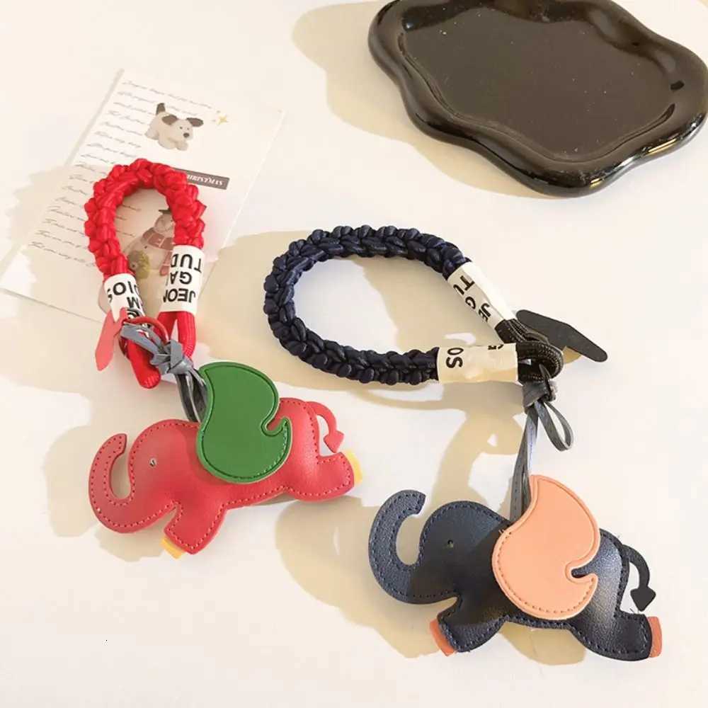 Designer Stylish Unisex Travel Companion Airplane-Themed Elephant Pu Strap Jewelry Z250826