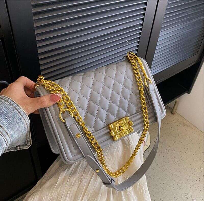 Dia Pattern Shoulder Bags Women High-quality Chain Crossbody Bag