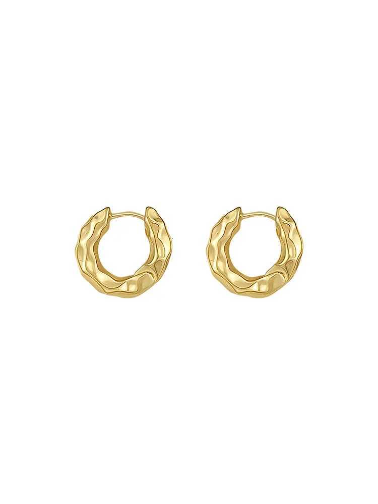 New Hot Sell Trend 925 Sterling Silver Circle Earrings for Women Real Silver Ear Hoop Earrings XJ250814